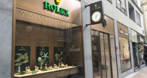 Automatska vrata i alu izlog dućana Rolex u Zagrebu